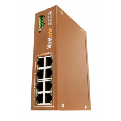 WoMaster Industrial 8G PoE Switch
